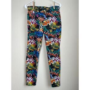 Kroix XL Graffiti Print "Queen" Streetwear Pants | Bold Urban Graphic- XL